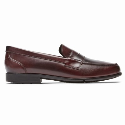Rockport Classic Penny Freizeitschuhe Herren Bordeaux PST-059342